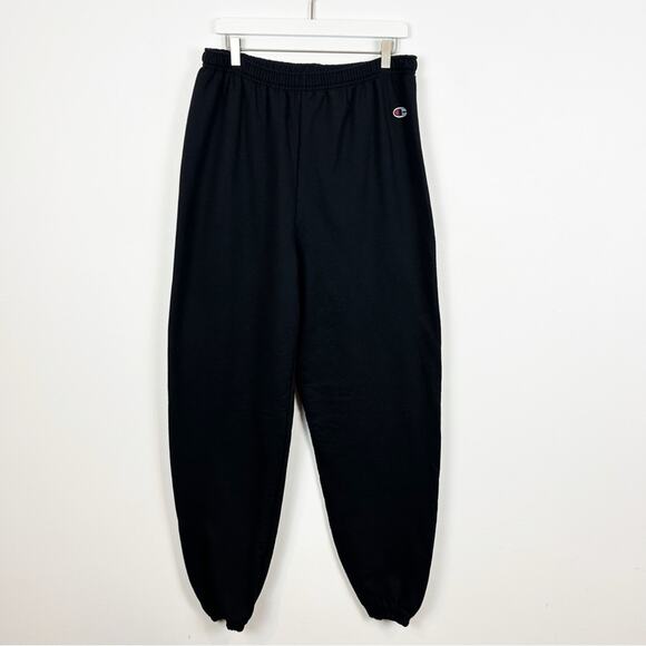 Champion Eco Authentic Black Sweatpants Size X-Large - Picture 1 of 5